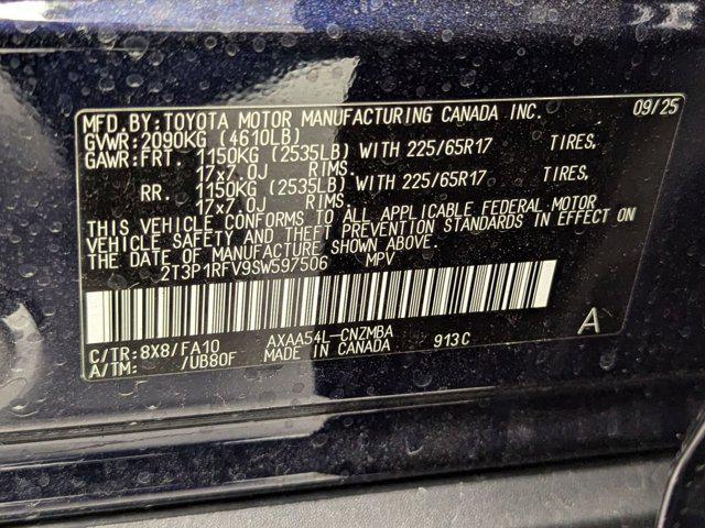 new 2025 Toyota RAV4 car, priced at $34,814