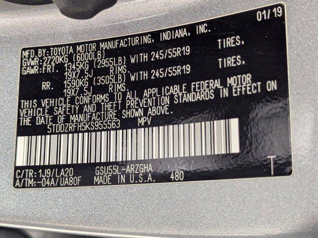 used 2019 Toyota Highlander car, priced at $26,398