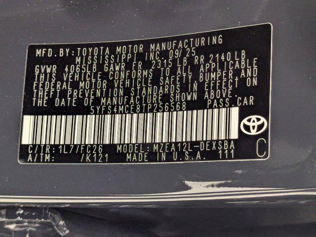 new 2026 Toyota Corolla car, priced at $25,998