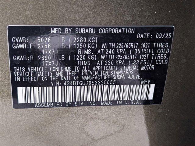 used 2025 Subaru Outback car, priced at $39,798