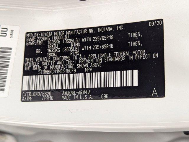 used 2021 Toyota Highlander Hybrid car, priced at $36,599