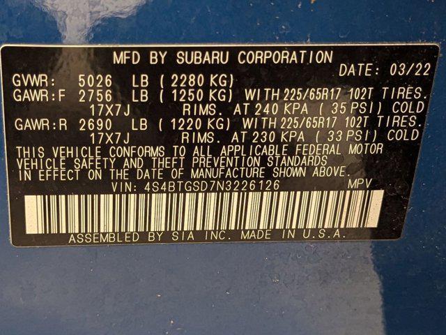 used 2022 Subaru Outback car, priced at $24,898