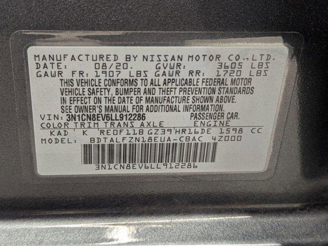 used 2020 Nissan Versa car, priced at $11,847