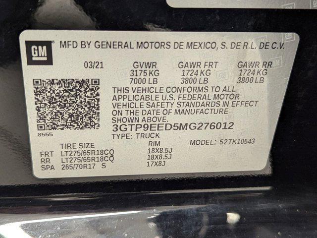 used 2021 GMC Sierra 1500 car, priced at $40,999