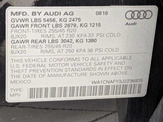 used 2018 Audi Q5 car, priced at $17,248