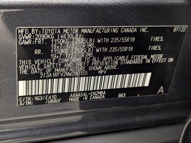used 2022 Toyota RAV4 car, priced at $26,996