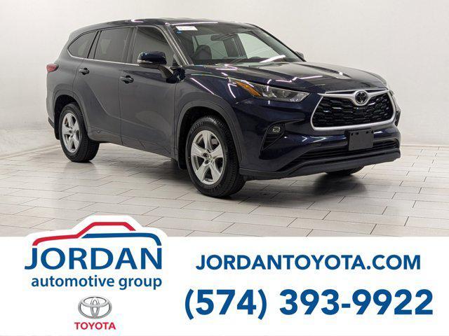 used 2020 Toyota Highlander car, priced at $27,499