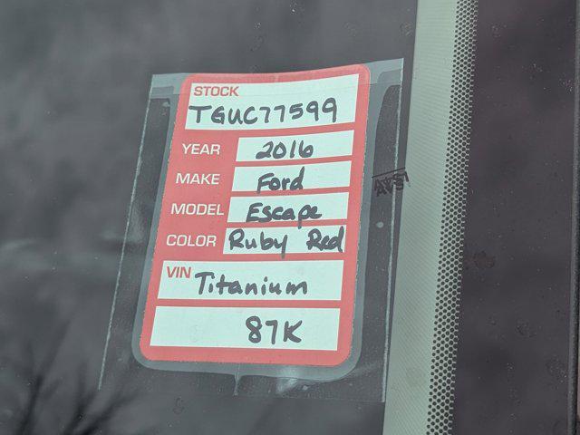 used 2016 Ford Escape car, priced at $10,499