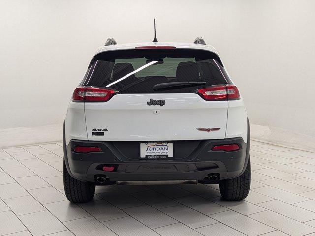 used 2018 Jeep Cherokee car, priced at $17,499