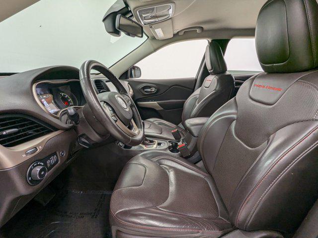used 2018 Jeep Cherokee car, priced at $17,499