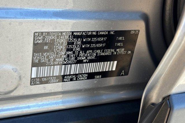 new 2025 Toyota RAV4 car, priced at $32,577