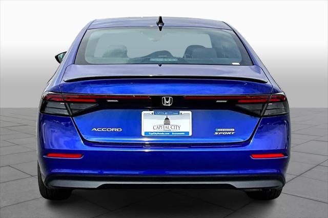 new 2024 Honda Accord Hybrid car, priced at $33,188