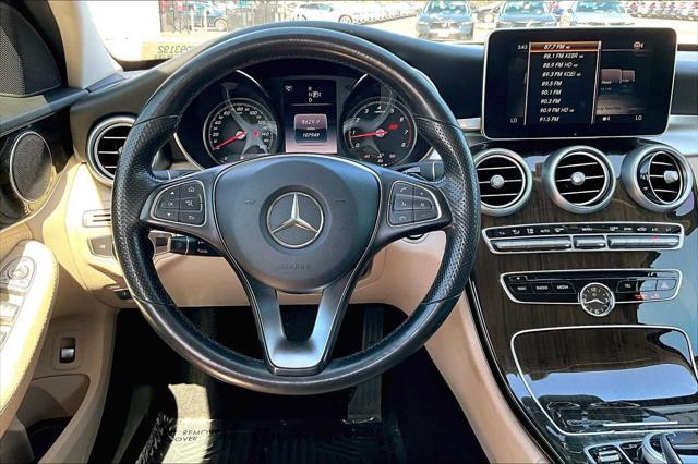 used 2015 Mercedes-Benz C-Class car, priced at $13,291