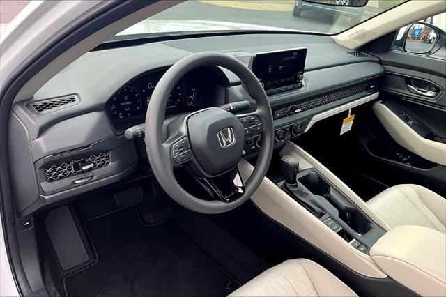 new 2024 Honda Accord car, priced at $29,881