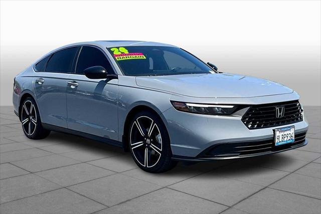 used 2024 Honda Accord Hybrid car, priced at $25,950