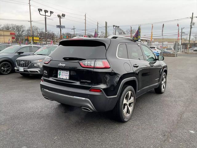 used 2021 Jeep Cherokee car, priced at $19,500