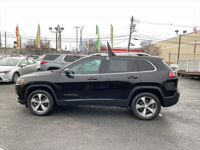 used 2021 Jeep Cherokee car, priced at $19,500