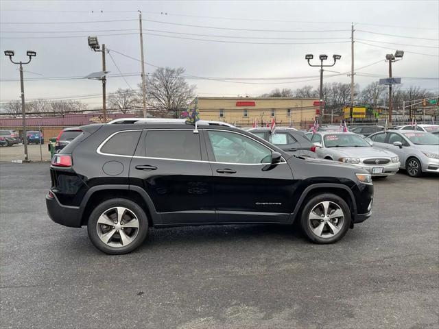 used 2021 Jeep Cherokee car, priced at $19,500