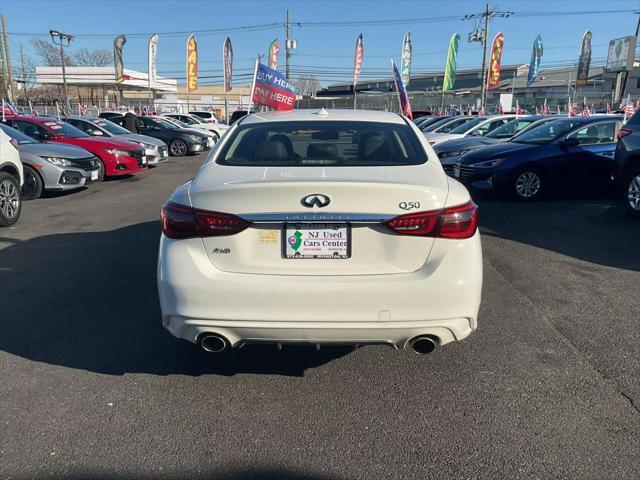 used 2021 INFINITI Q50 car, priced at $23,222