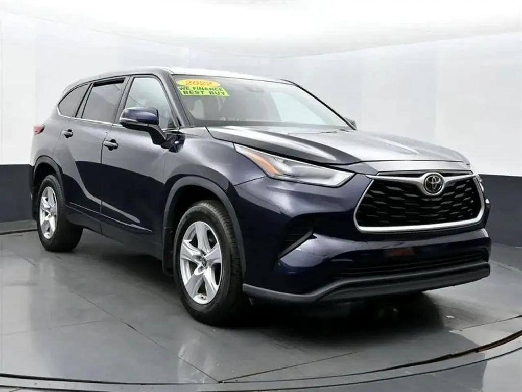 used 2022 Toyota Highlander car, priced at $29,083