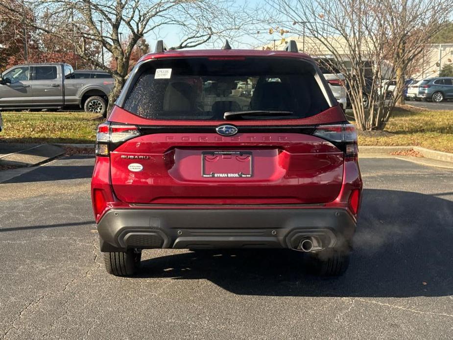 new 2025 Subaru Forester car, priced at $40,676