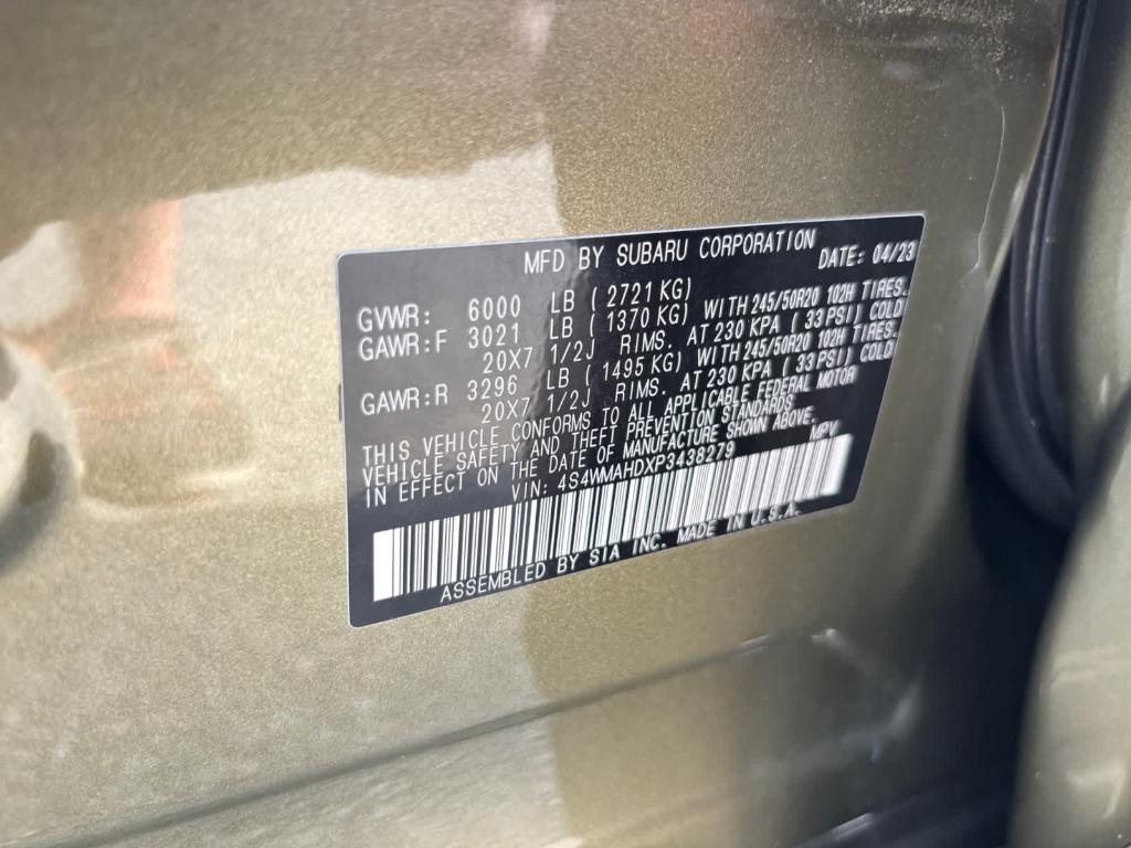 used 2023 Subaru Ascent car, priced at $38,495