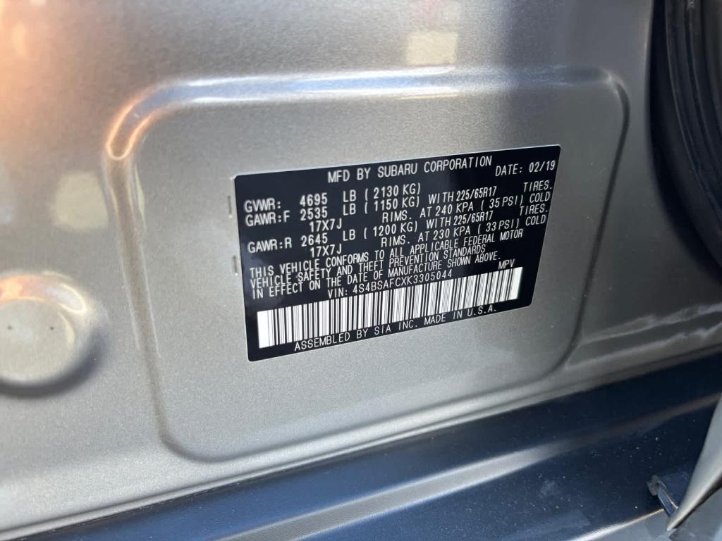 used 2019 Subaru Outback car, priced at $20,995