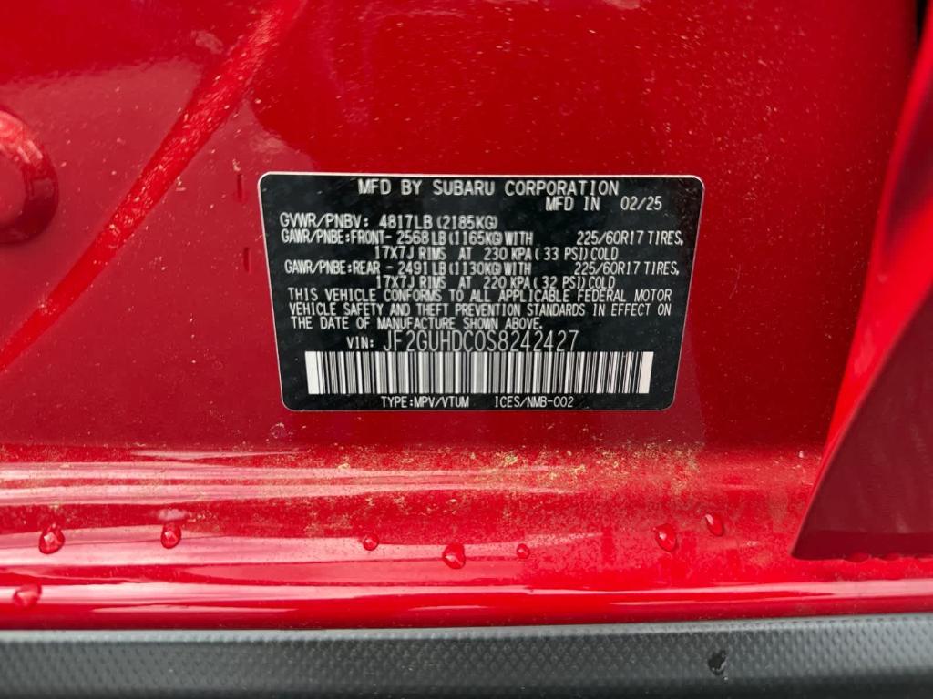 new 2025 Subaru Crosstrek car, priced at $27,581