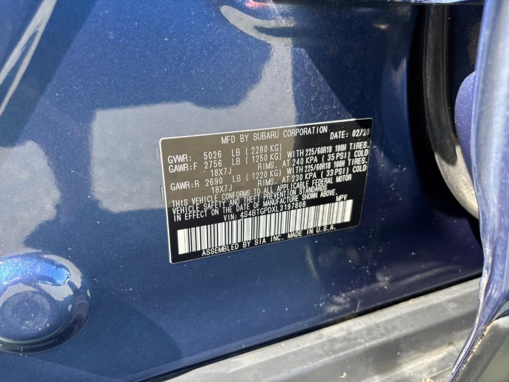 used 2020 Subaru Outback car, priced at $24,995