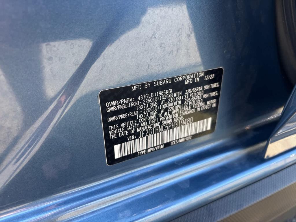 used 2023 Subaru Crosstrek car, priced at $27,995