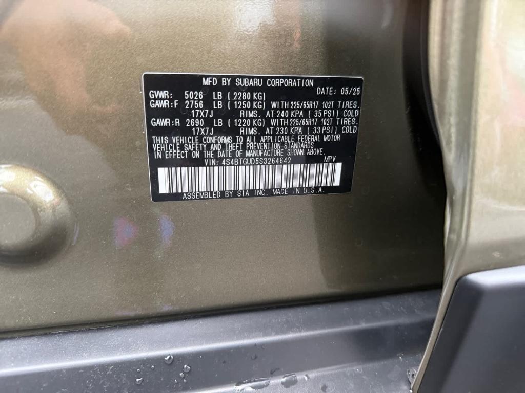 new 2025 Subaru Outback car, priced at $42,941