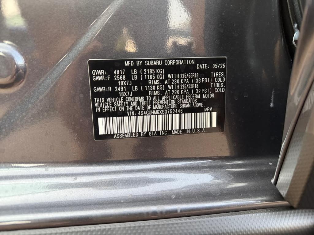 new 2025 Subaru Crosstrek car, priced at $33,507