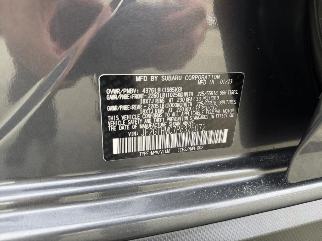 used 2023 Subaru Crosstrek car, priced at $26,995