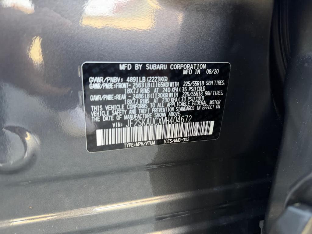 used 2021 Subaru Forester car, priced at $27,995