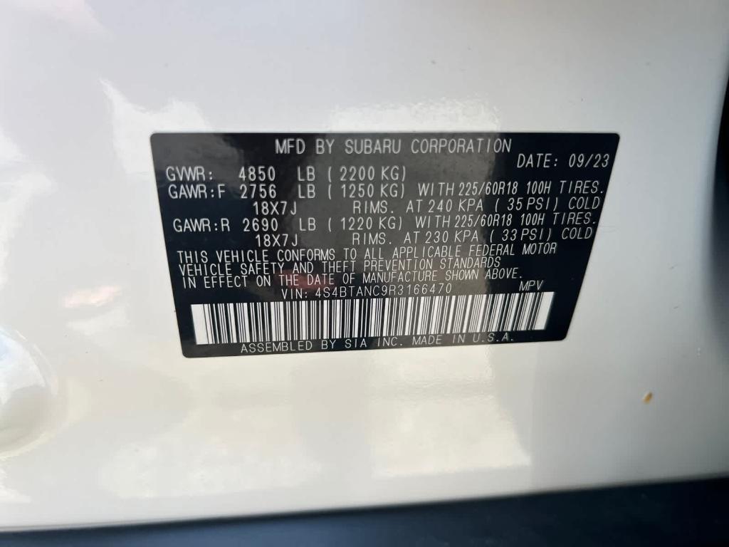 used 2024 Subaru Outback car, priced at $33,995