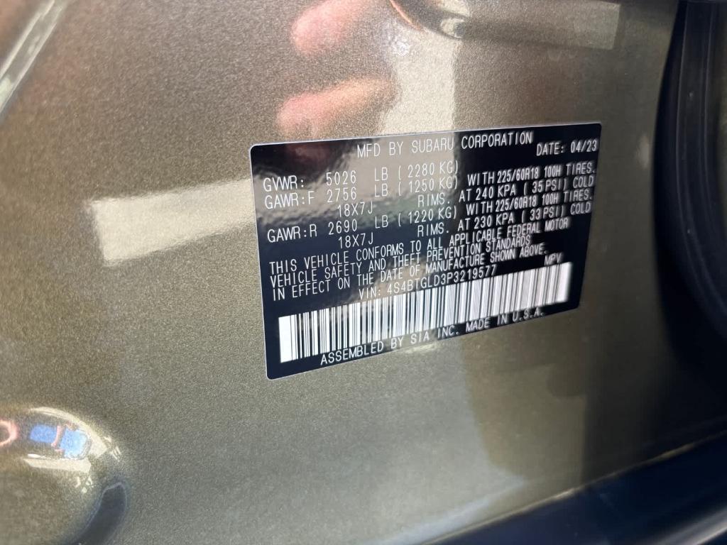 used 2023 Subaru Outback car, priced at $29,995