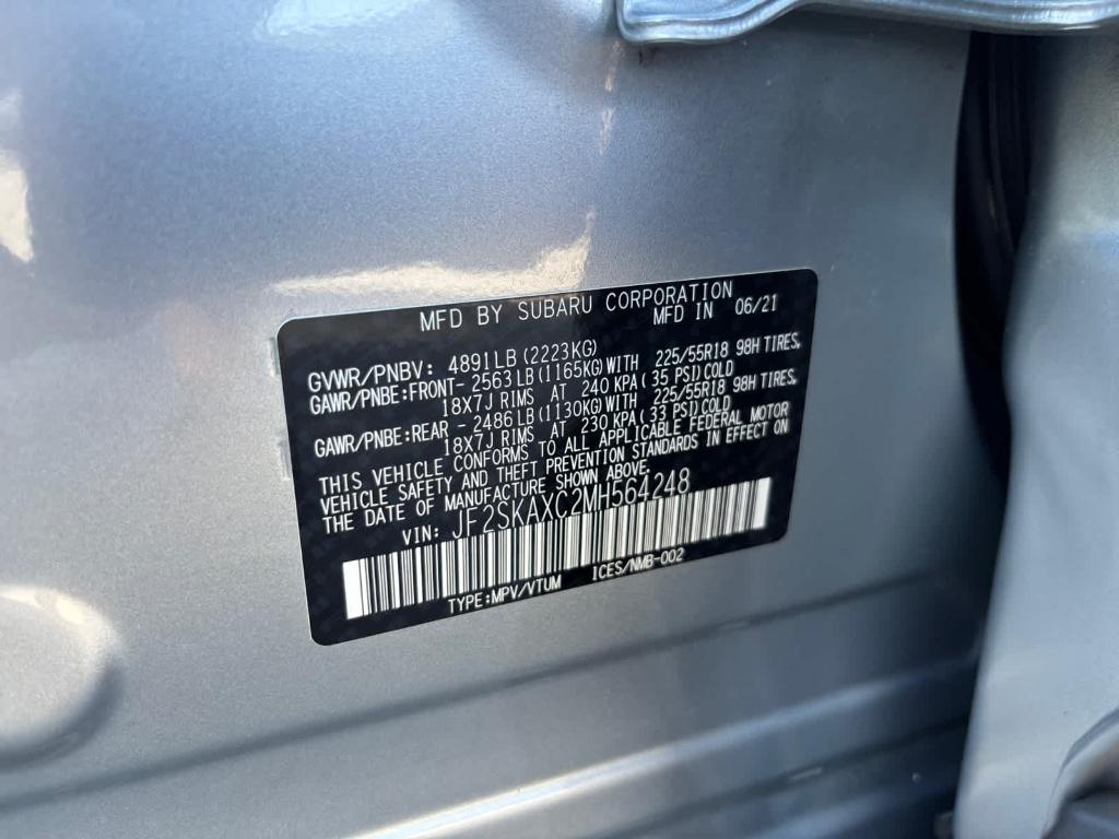used 2021 Subaru Forester car, priced at $26,995