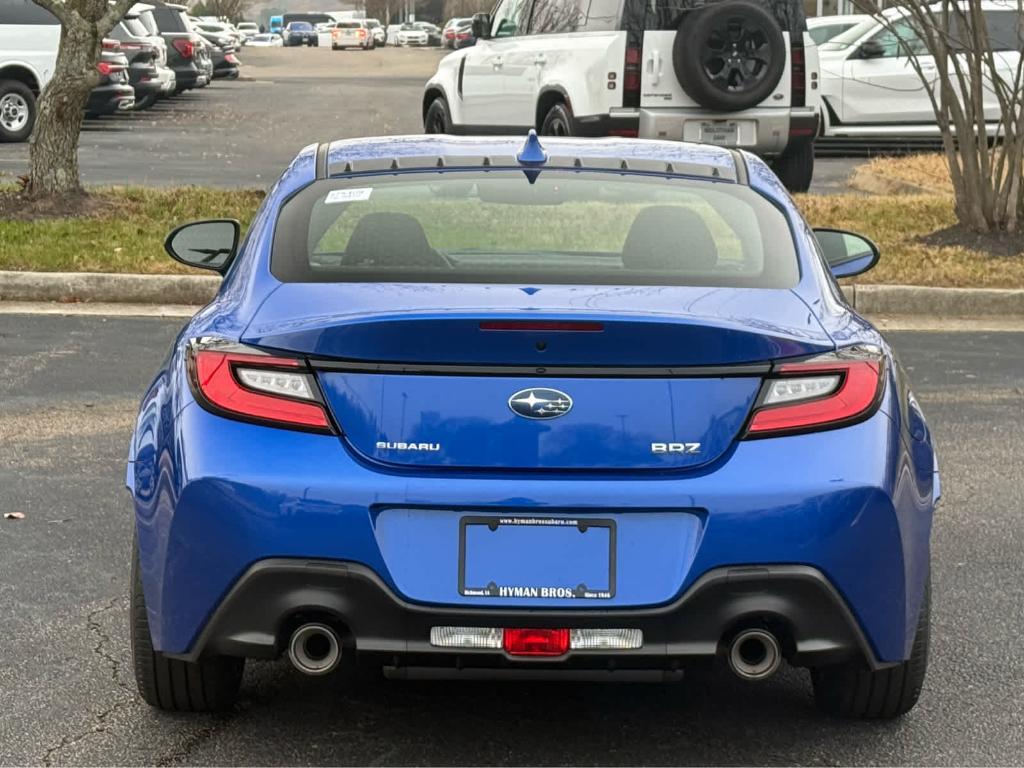 new 2025 Subaru BRZ car, priced at $31,861