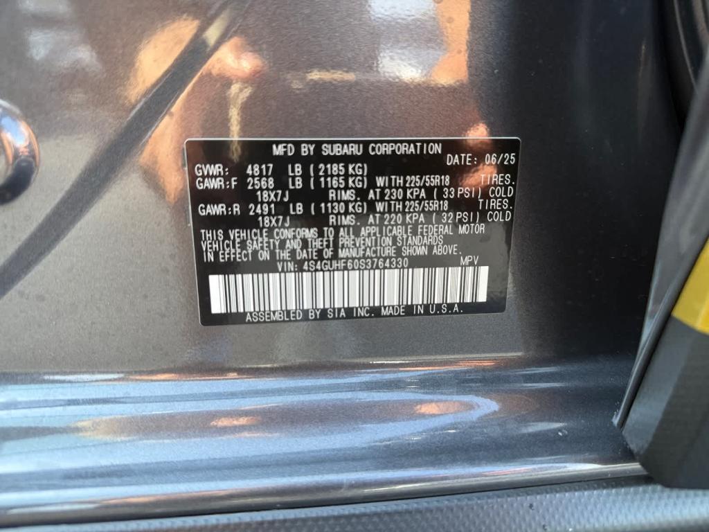 new 2025 Subaru Crosstrek car, priced at $32,783