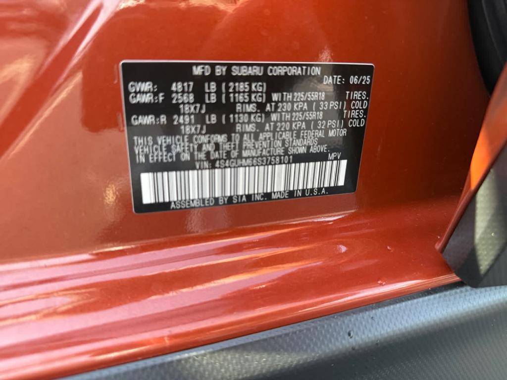 new 2025 Subaru Crosstrek car, priced at $34,273