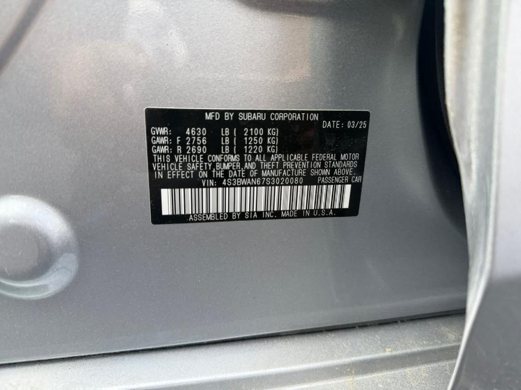 new 2025 Subaru Legacy car, priced at $33,909