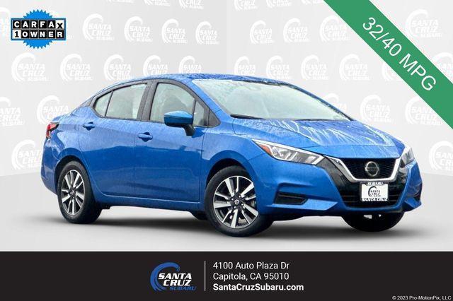 used 2021 Nissan Versa car, priced at $15,999