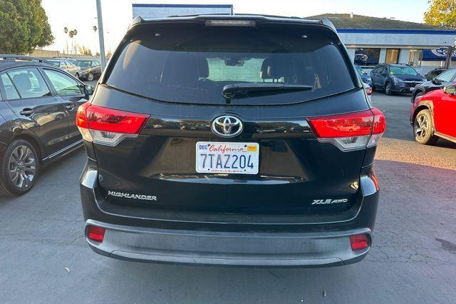 used 2017 Toyota Highlander car, priced at $19,999