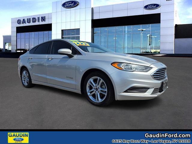 used 2018 Ford Fusion Hybrid car, priced at $8,995