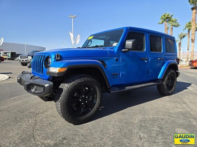 used 2021 Jeep Wrangler Unlimited car, priced at $37,777