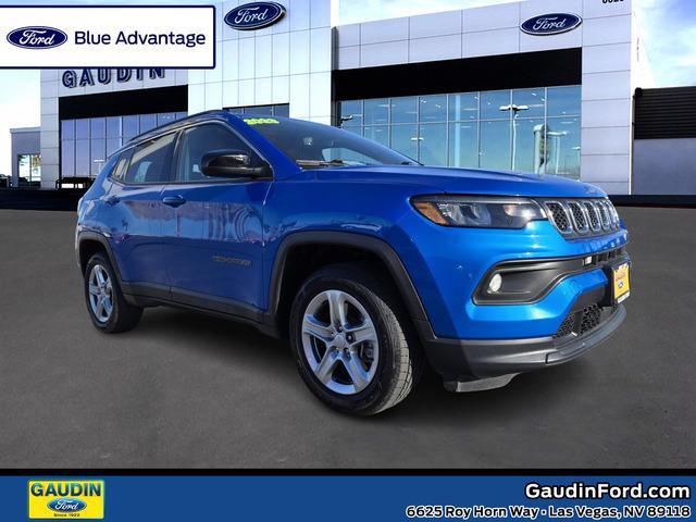 used 2023 Jeep Compass car, priced at $18,888