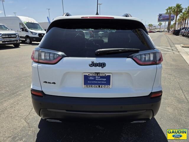 used 2021 Jeep Cherokee car, priced at $21,900