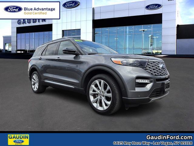 used 2022 Ford Explorer car, priced at $39,900
