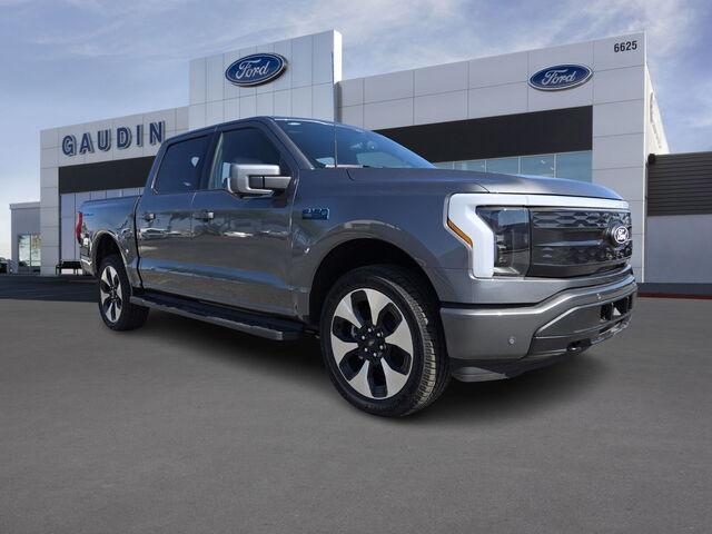 new 2025 Ford F-150 Lightning car, priced at $83,492