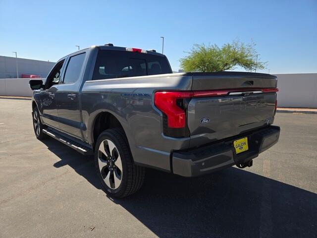new 2025 Ford F-150 Lightning car, priced at $83,492